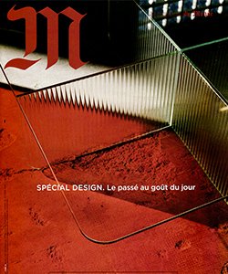 Couverture de M le magazine du Monde, spécial design « Le passé au goût du jour »